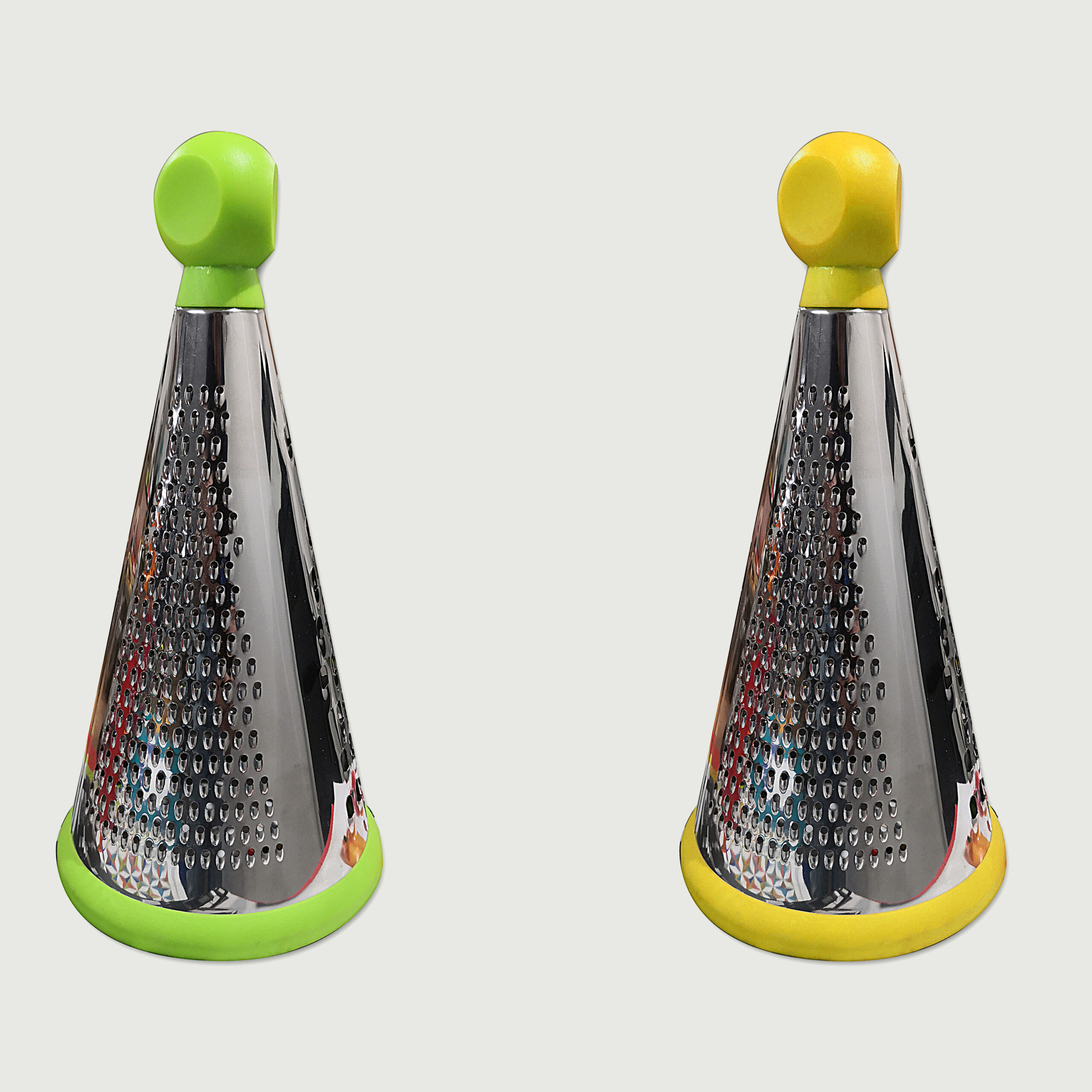 GRATTUGIA IN ACCIAIO CONICA 2 LATI