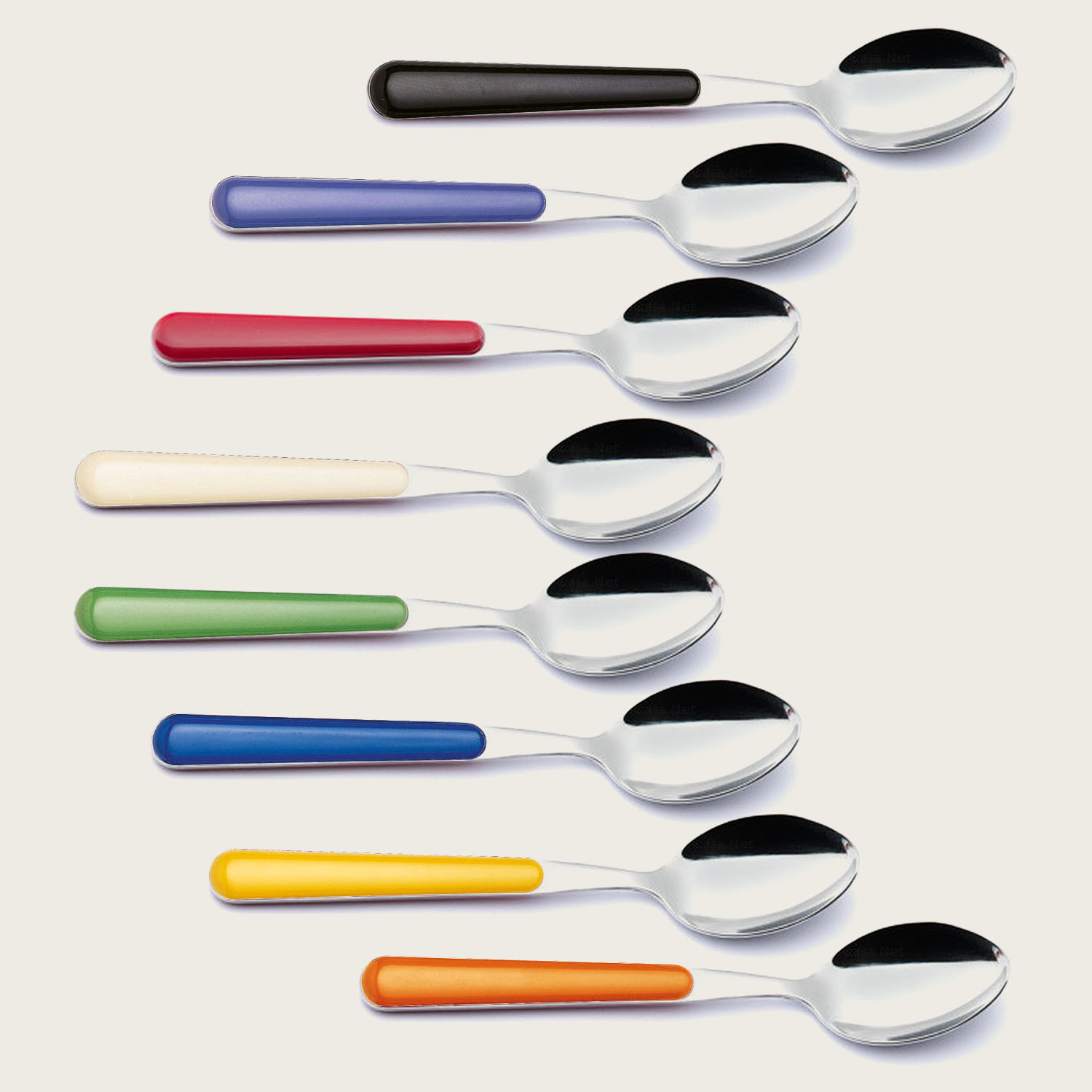 CUCCHIAIO DA TAVOLA COLORATO LINEA BRIO