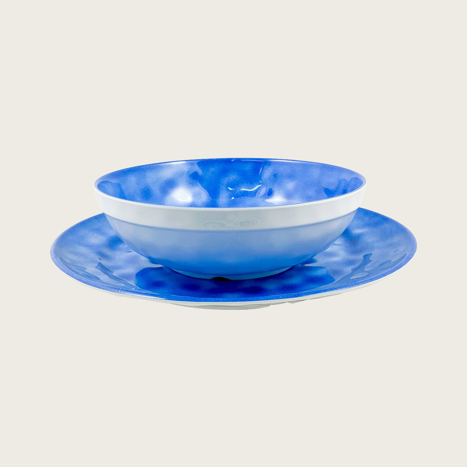 PIATTO IN MELAMINA DECORO OCEANO