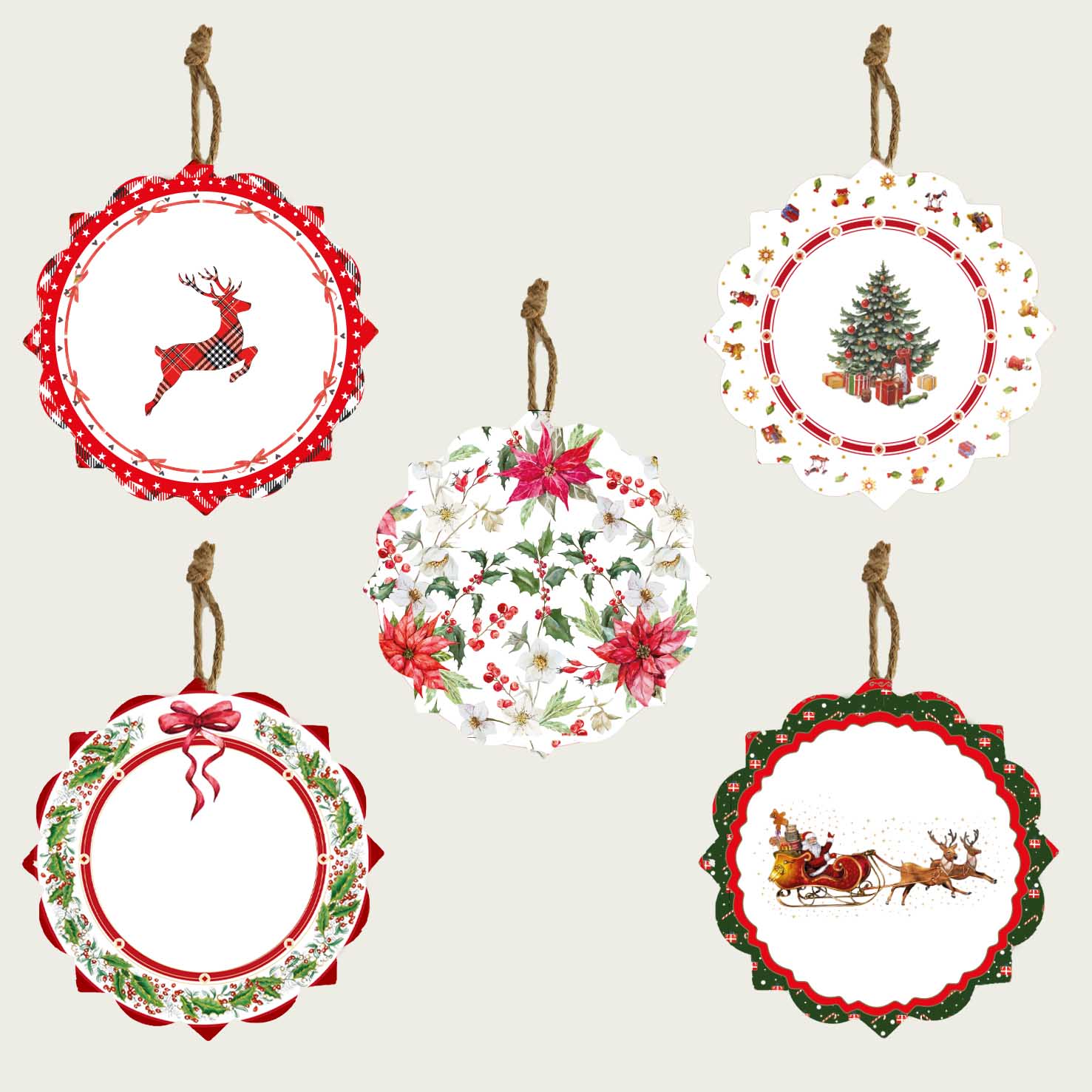 Quadretto sottopentola stella in ceramica