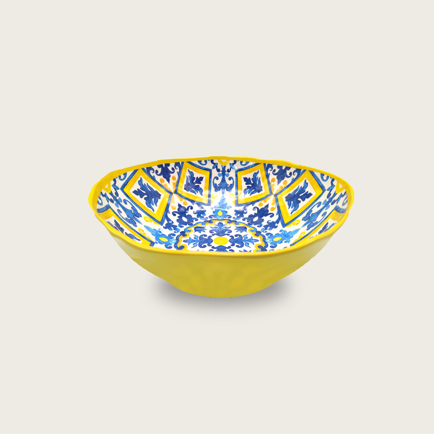 INSALATIERA IN MELAMINA DECORO PANAMA