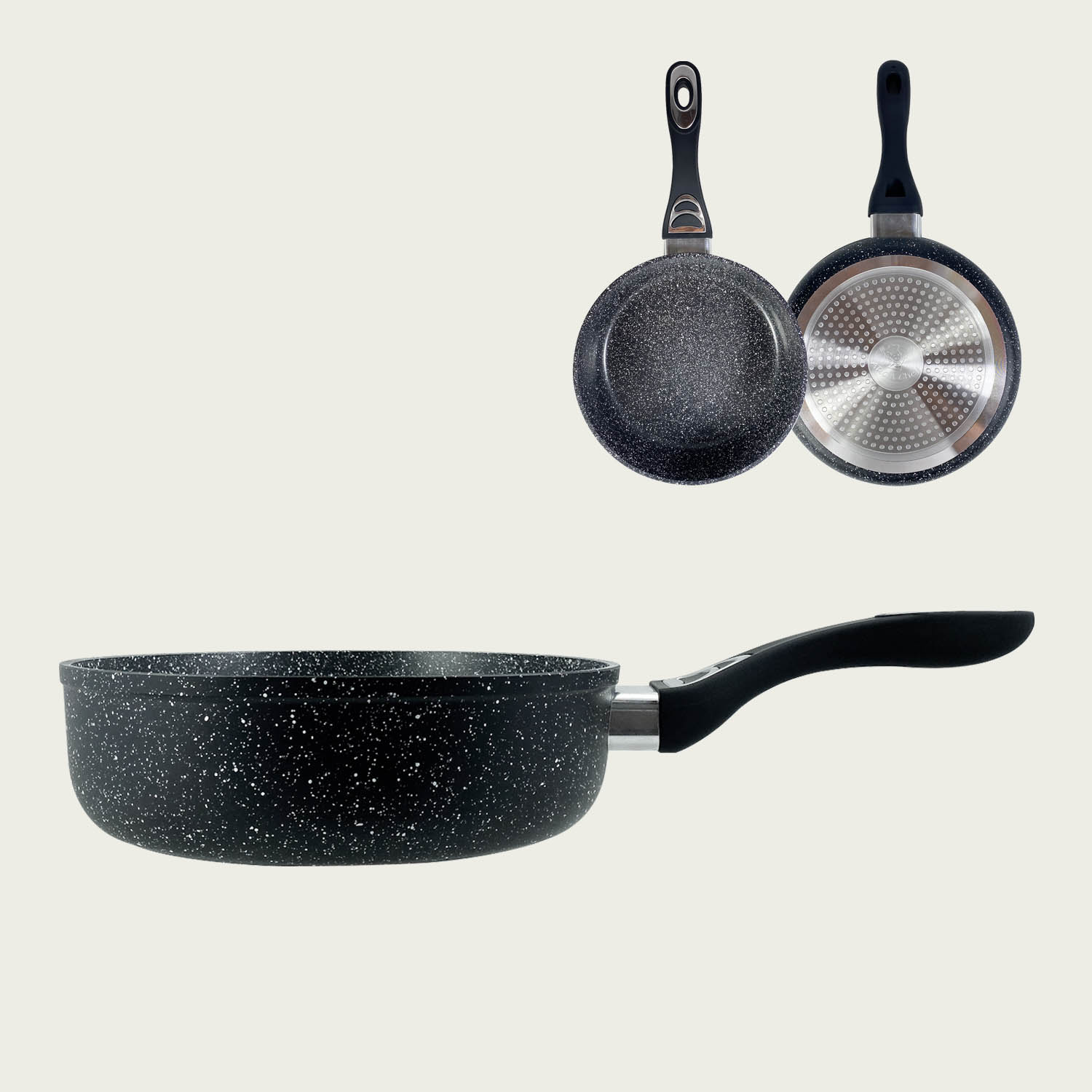 PADELLA ALTA VULCANIA IN ALLUMINIO