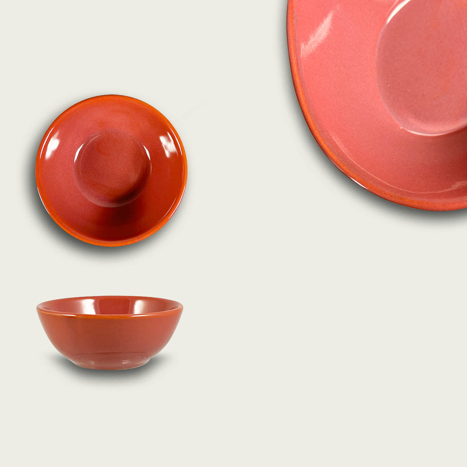 Ciotola Tonda Cm 10 H 4 Salmon