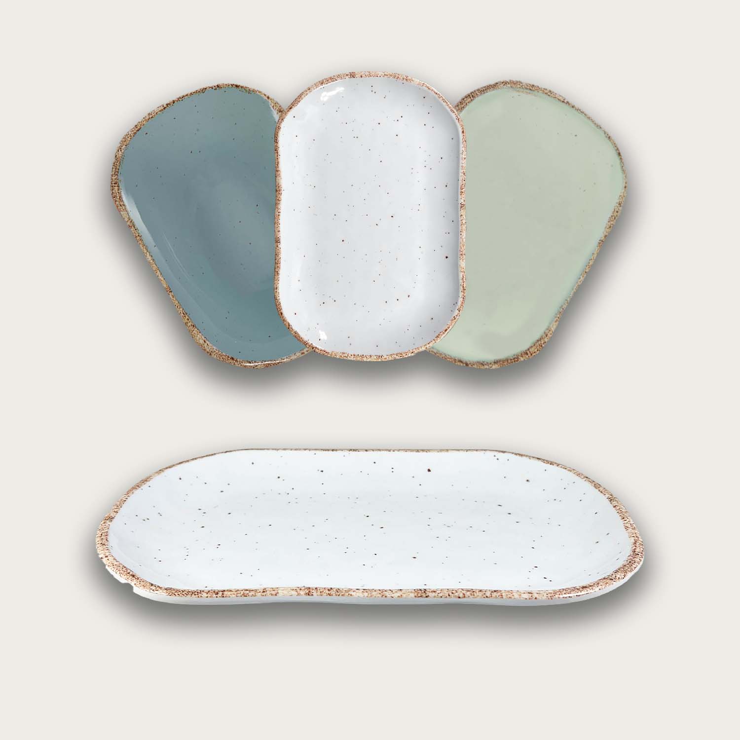 Tierra Vassoio Melamina