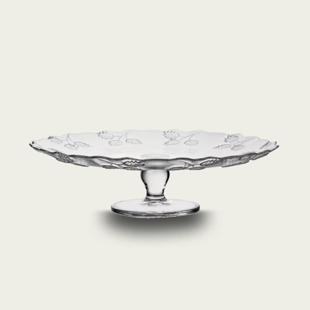 Alzata Pastoral In Vetro 30 Cm