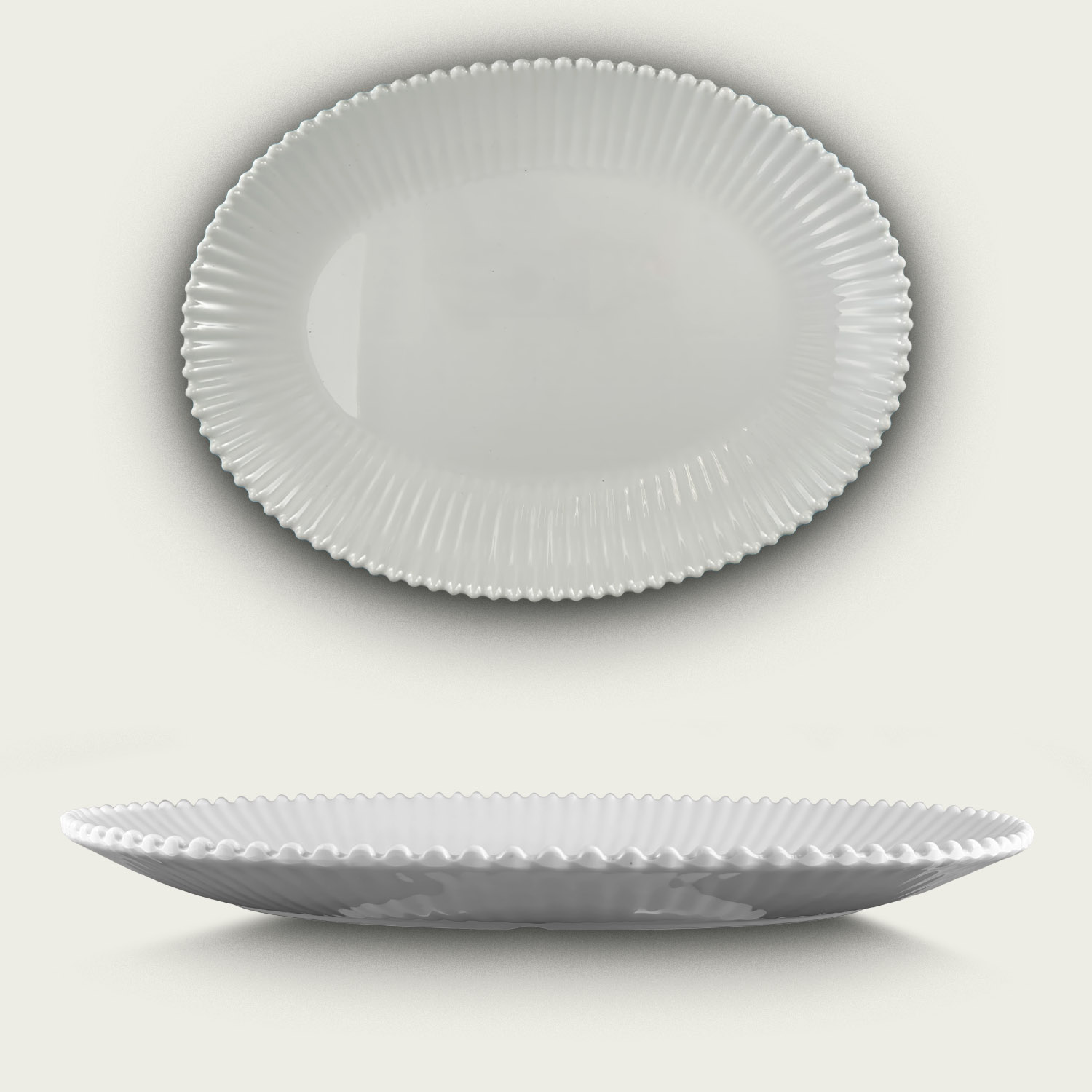 Vassoio Melamina Perla